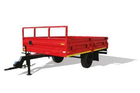 2 wheel flatbed dropsides